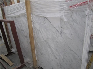 Calacatta White Marble Slab Stone Tile,Hotel Flooring