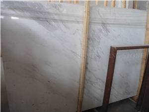 Drama Ariston White Marble Slab Wall Tiles,Floor Covering Pattern
