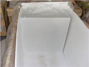 Pure Snow Crystal White Marble Tile, Wall Cladding Floor Covering Slab