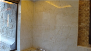 Spider White Marble Slab Bathroom Walling Tile