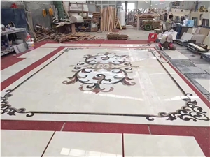 Natural Marble Carpet Medallions Flooring