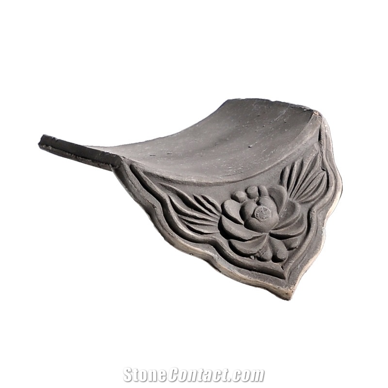 Antique Japanese Style Clay Roof Tiles for Sale
