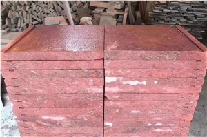 Shouning Red Flamed Tiles