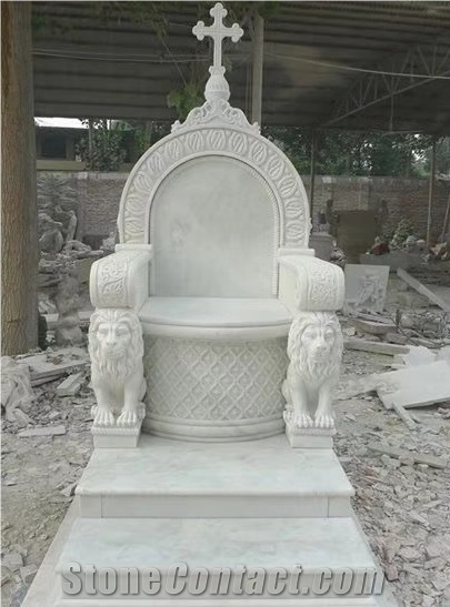 Religion Sacrificial Altar White Marble