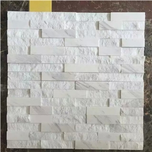 Split Culture Stone White Wall Cladding