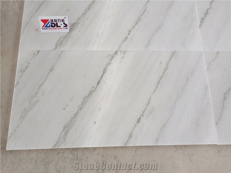Guangxi White Marble Floor Wall Tiles Covering