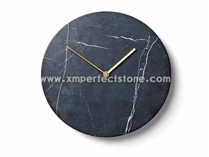 European Real Marble Clock for Wall Marble Clock