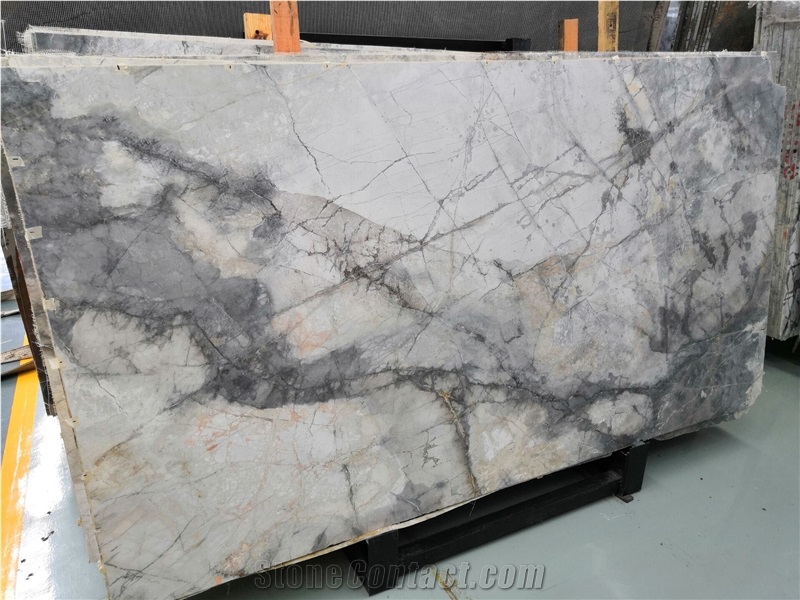 Natural Polished Imported Invisible Grey Marble