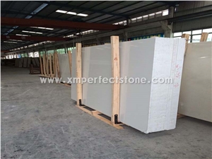 White Artificial Marble Big Slabs Tiles for Wall