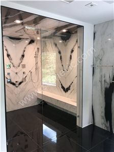 Panda White Marble Thin Slab/8Mm Thk Thin Panels