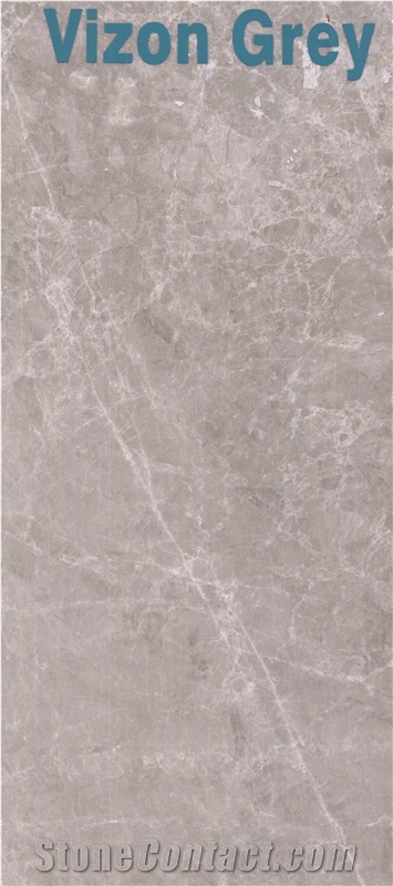 Vizon Grey Marble Slabs,Tiles