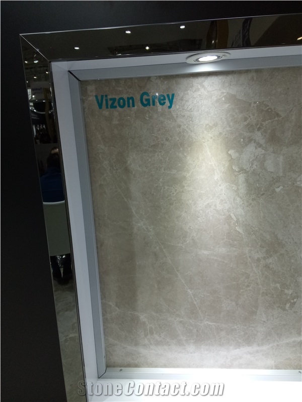 Vizon Grey Marble Slabs,Tiles