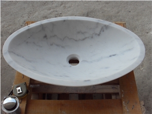 Guangxi White Marble Sinks