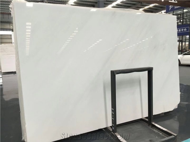 Shandong White Chinese Pure White Marble Slabs