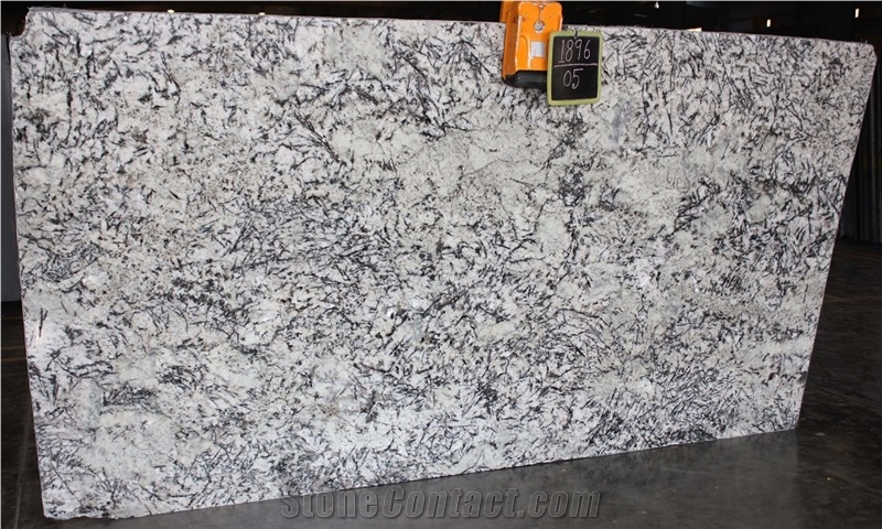 Alaska White Granite Slabs, India White Granite