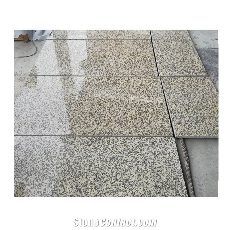 Cheap Chrysanthemum Yellow Granite Paving Tiles