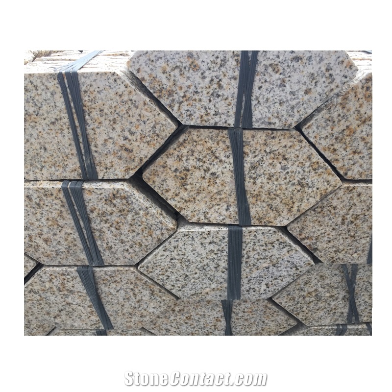 Curved Paving Stone Granite Cheap Driveway Paving