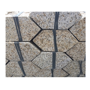 Curved Paving Stone Granite Cheap Driveway Paving