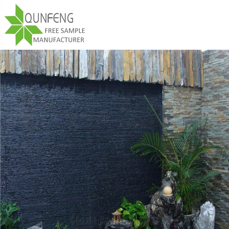 Artificial Stone Veneer Slate Panel Waterfall Wall