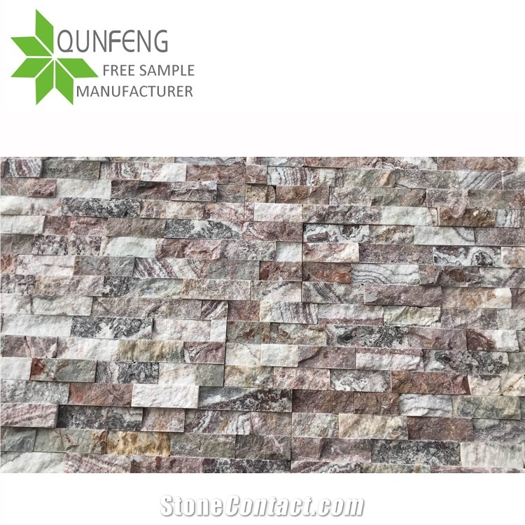 Ledgestone Panel Wall Marble Cultured Stone Veneer