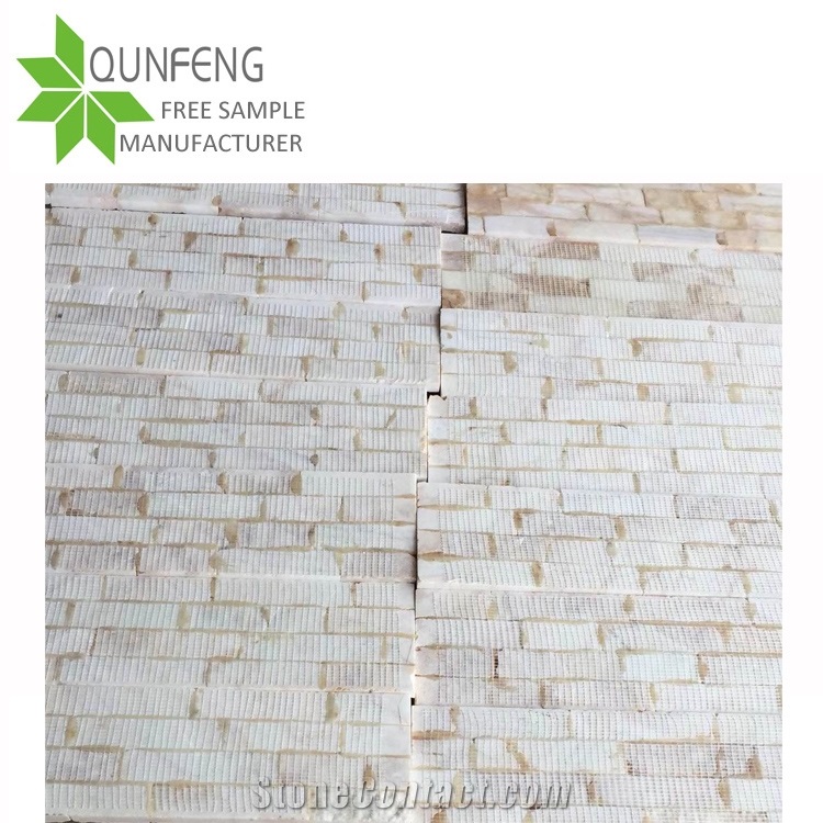 Marble Veneer Wall Cladding Panel Stack Stone