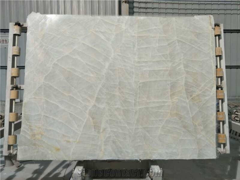 Our Own Quarry Ice Age White Slabs