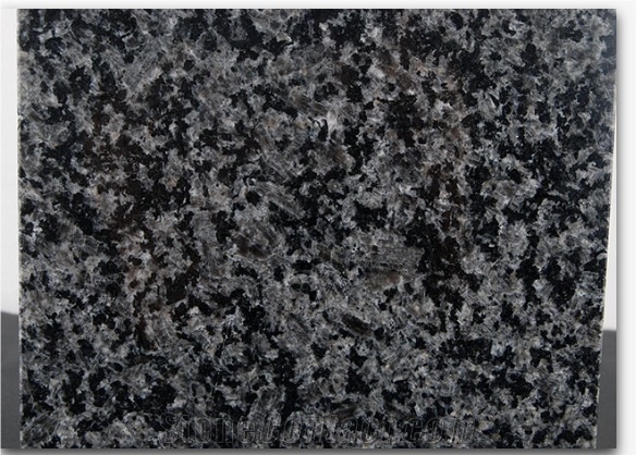 Black Ice Dapple Granite Polished Tiles Slabs