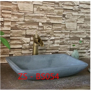 Zs - Bs054 Bathroom Kitchen Basalt Basin Sink