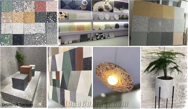 Terrazzo Floor Tiles, Walls
