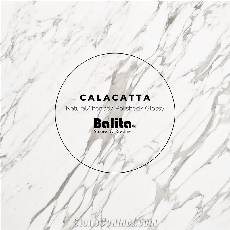 Calacatta Marble Slabs & Tiles