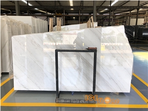 China Guangxi sunny white marble slabs tiles