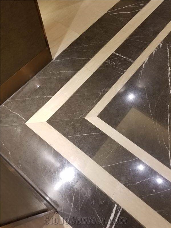 Chinese Pietra Grey Marble Slabs & Tiles