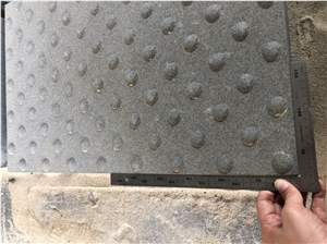 Black Basalt Blind Paving Stone Tactile