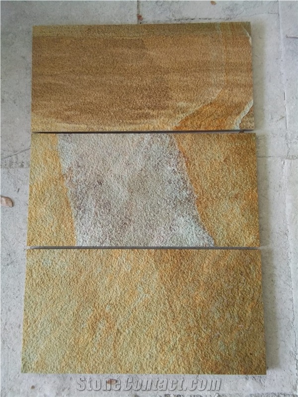 Gold Sandstone Indonesia Sandstone Tiles