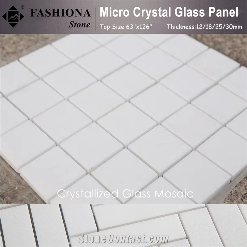 Artificial Crytallized Glass Mosaic,High Gloss & Polished