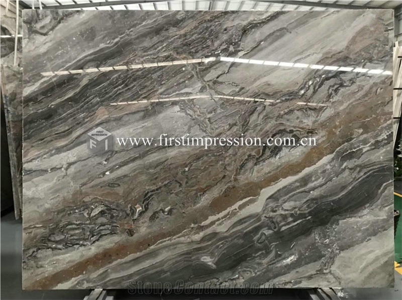Top Grade Venice Brown Marble Slabs for Interior