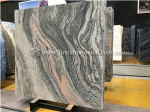 Water Cloudy Grey Marble Slabs for Walling