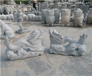 Granite Carved Animal Statues