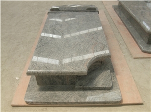Grey Granite Tombstone Monuments