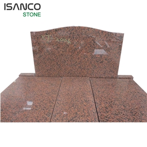 Poland Tombstones Red Granite for Sale
