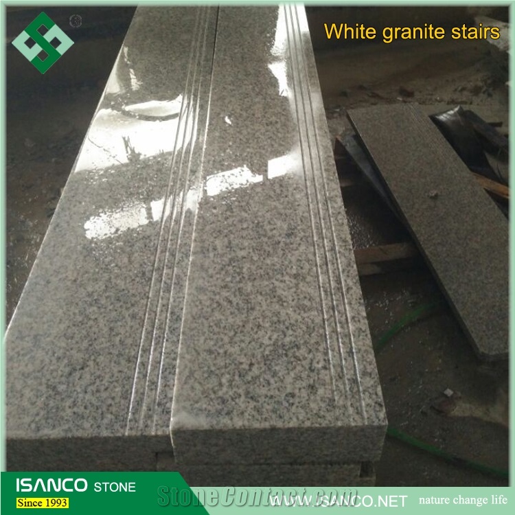 Wholesale White Gray Granite Steps