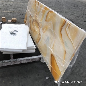 Artificial Resin Stone Slabs Decorative Stone Wall