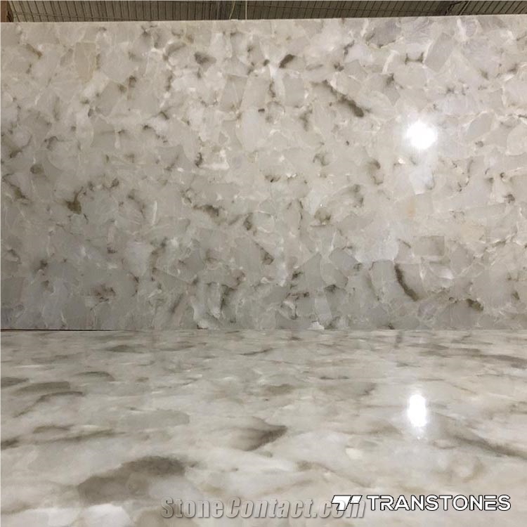 Artificial Stone Wall Panel Real Onyx for Table Top