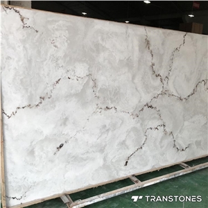 Artificial White Stone Sheet for Interior Walls