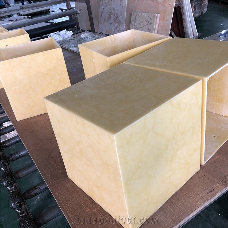 Decoration Material Solid Surface Light Box