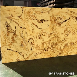 Faux Stone Transparent Wall Panel Alabaster Sheet