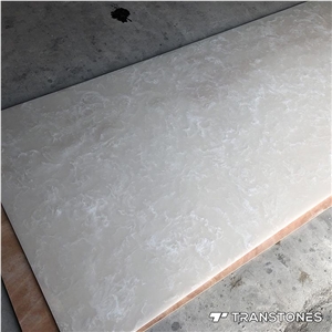 High Gloss Artificial Stone Grey Wall Panel