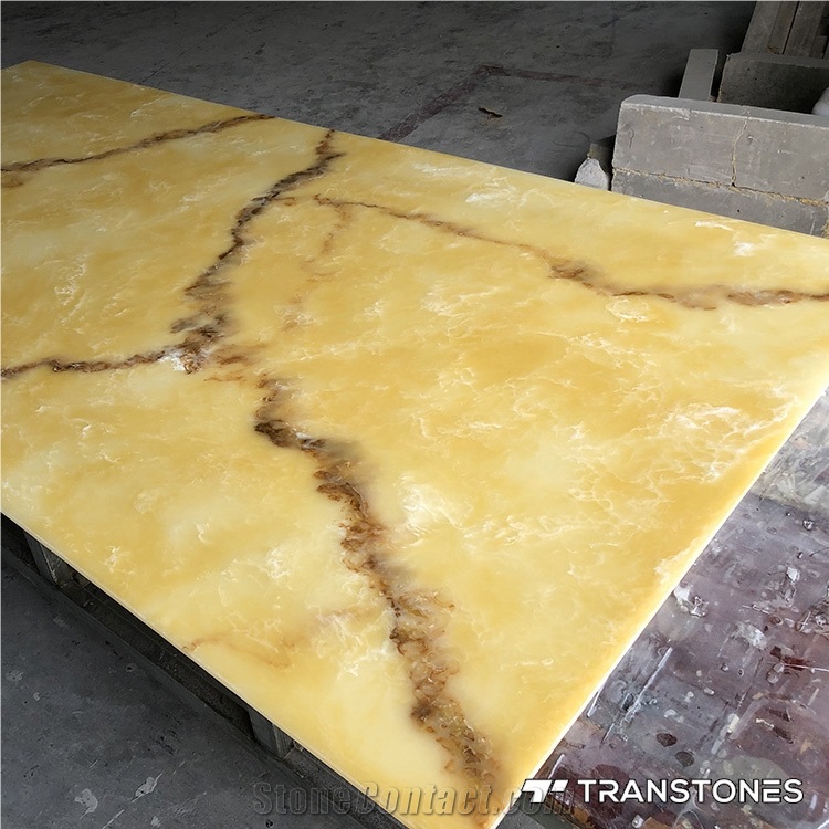High Gloss Artificial Stone Tile for Wall Covering