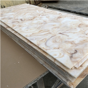 Hot Sale Artificial Wall Panel Alabaster Stone