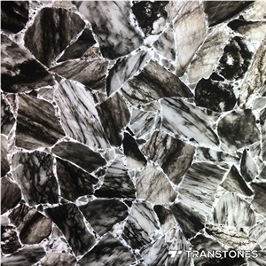 Hot Sale Translucent Decorated Faux Onyx Wall Panel